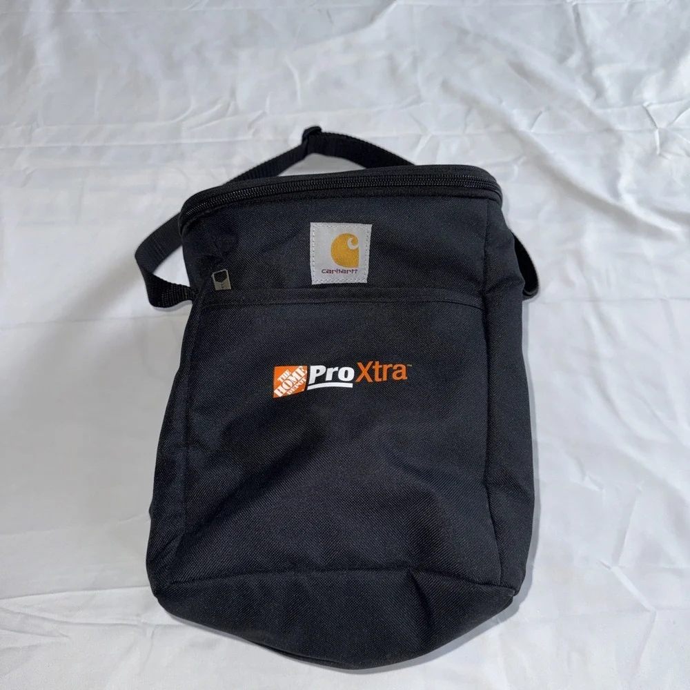 Carhartt Lunch Bag Fully Insulated Two Compartment Lunch Cooler Black